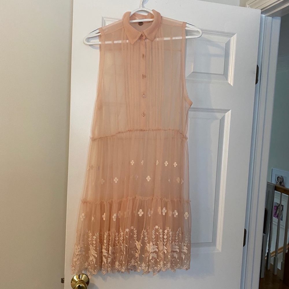Free People women’s sheer dress